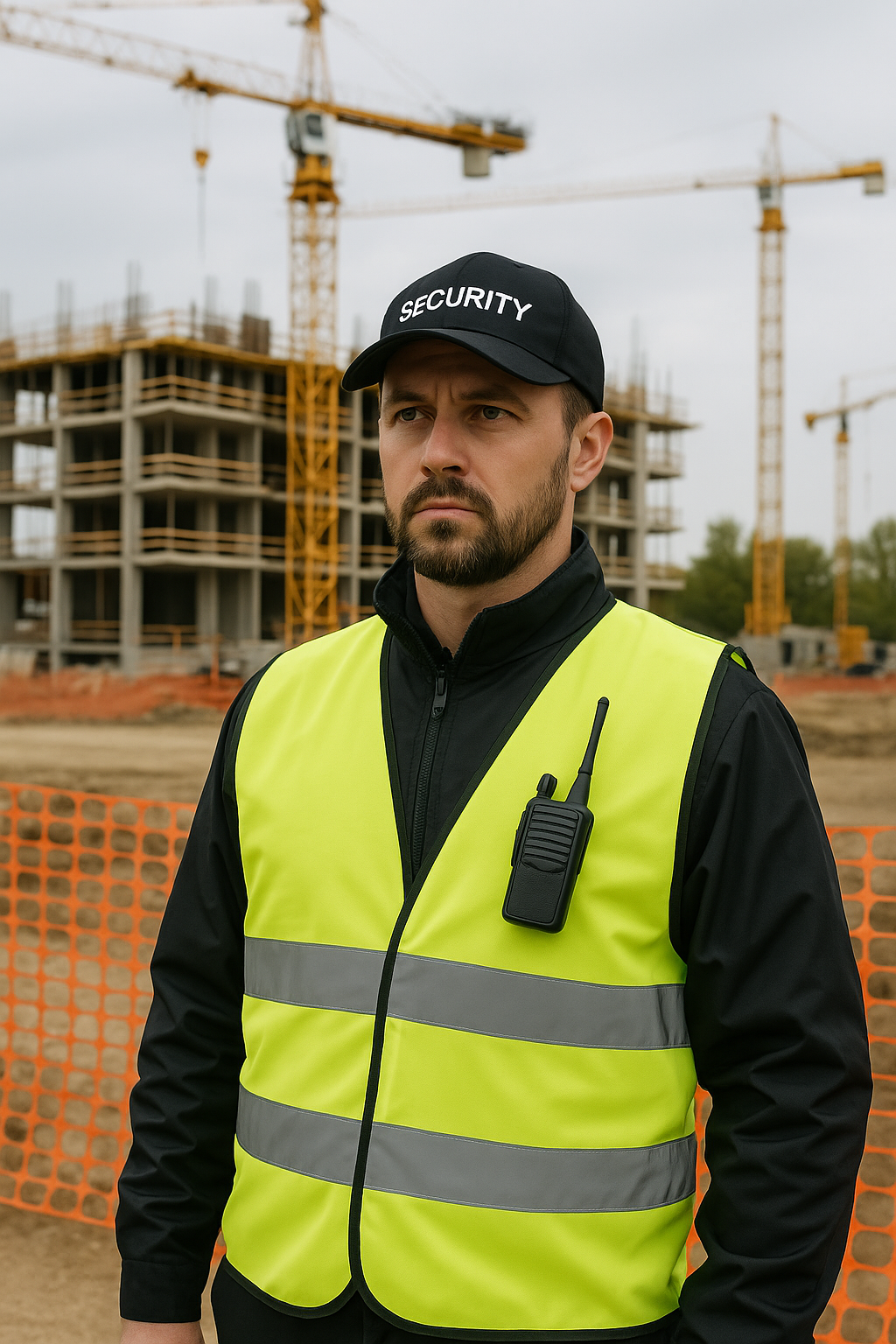 PRIX MOYEN gardiennagede chantier- AGENT DE Sécurité -TRIANGLE protection