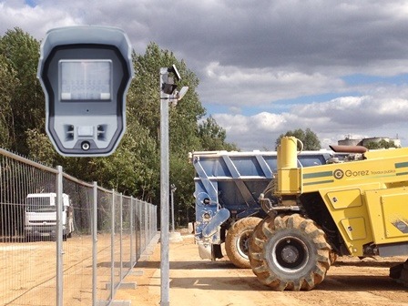 alarme de chantier contre intrusion triangle protection calvados