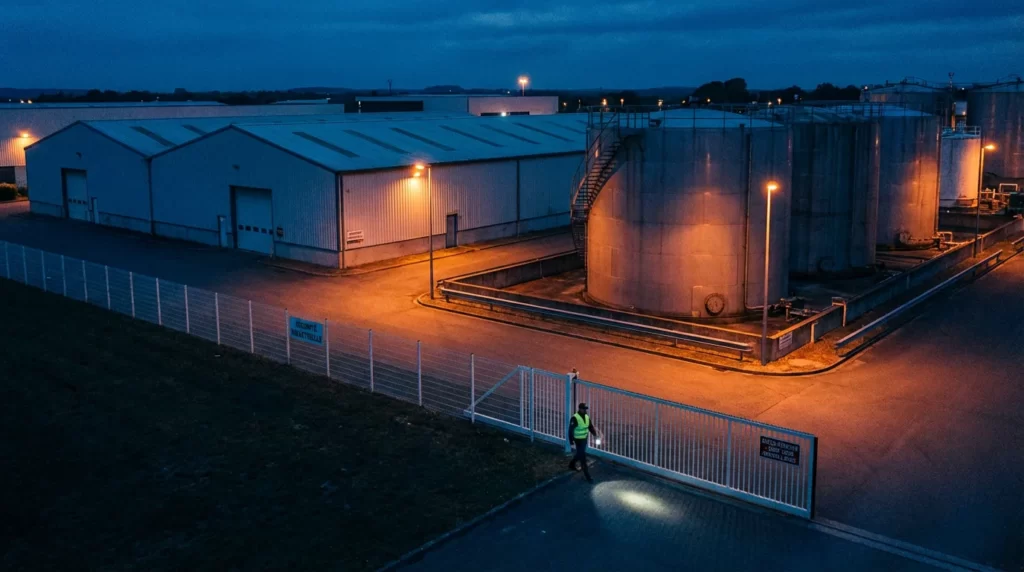 agent de sécurité pour site industriel rouen Lehavre Triangle Protection Normandie
