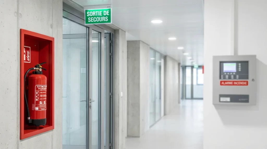 sécurité incendie alarme incendie normandie triangle protection calvados manche