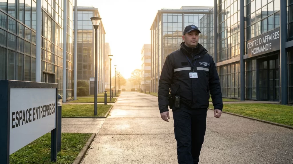 Tarif agent de sécurité normandie calvados manche triangle protection