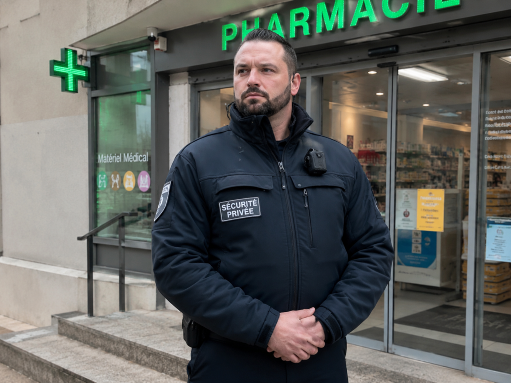 agent de sécurité pour assurer la sécurité des pharmacies en normandie